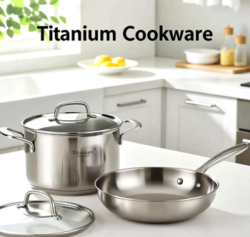 Say goodbye to chemical coatings: Why titanium cookware is the ultimate choice for healthy cooking Say goodbye to chemical coatings: Why titanium cookware is the ultimate choice for healthy cooking